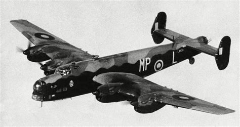 Halifax Bomber taking off