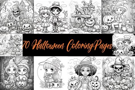 Halloween Coloring Pages Designs