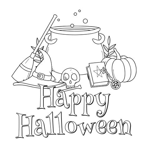 Halloween Coloring Pages for Kids