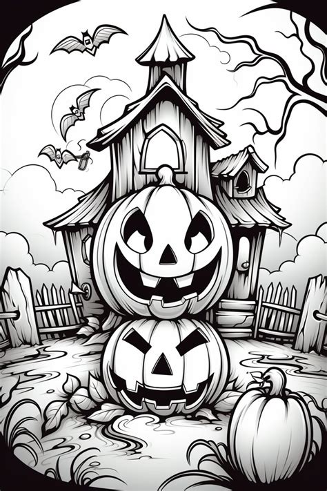 Halloween Coloring Pages for All Ages