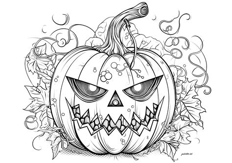 Halloween Coloring Pages Quotes