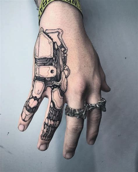 Hand Tattoo Art