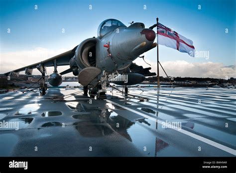 Harrier Jump Jet flight deck