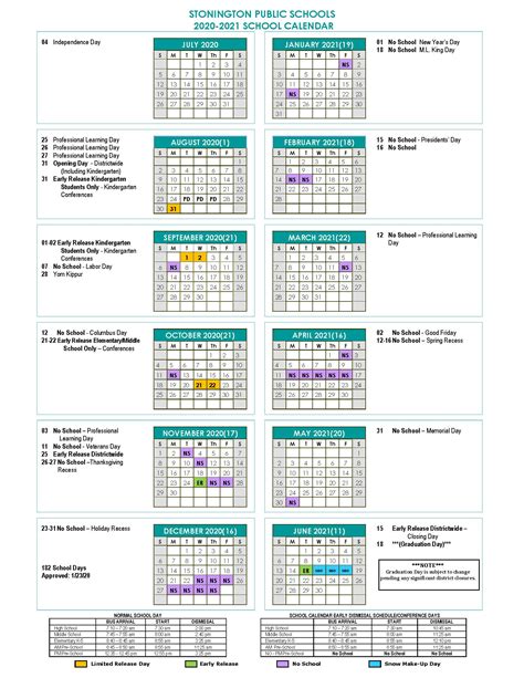 Hartford School Calendars Image 2