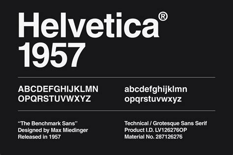 Helvetica Font