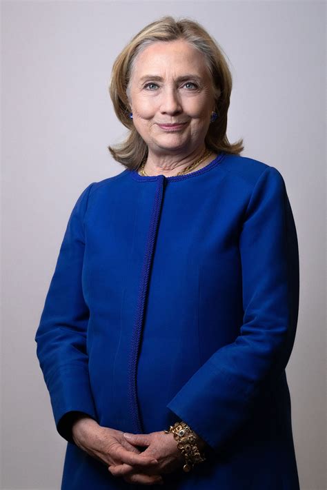 Hillary Clinton speaking at a podium