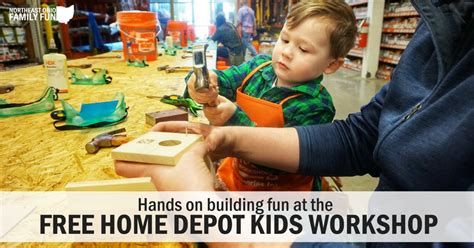 Home Depot Kids Workshop Benefits