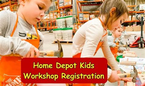 Home Depot Kids Workshop Contact