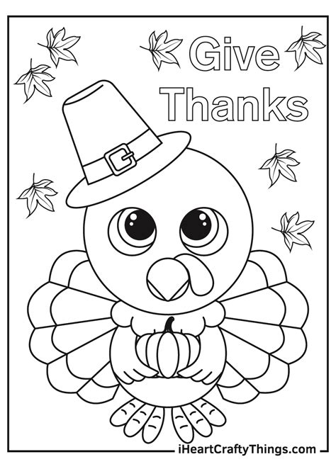 How to Use Thanksgiving Coloring Sheets Printable