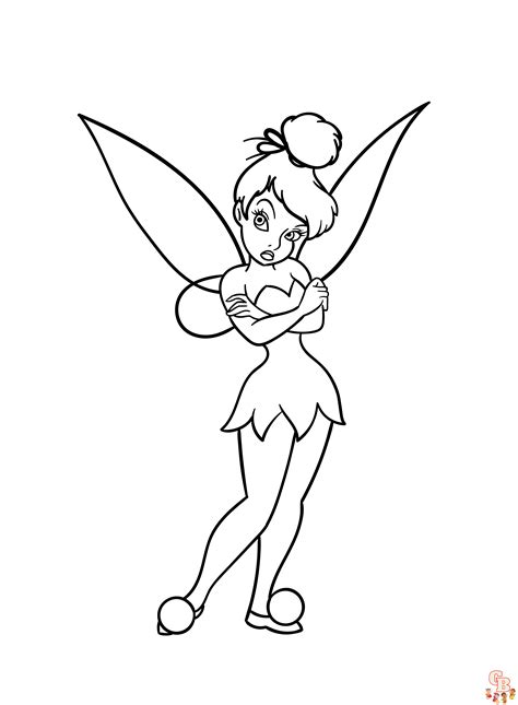 How to use Tinkerbell coloring pages