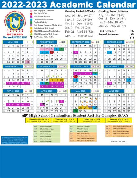 IUSD School Calendar Image 6