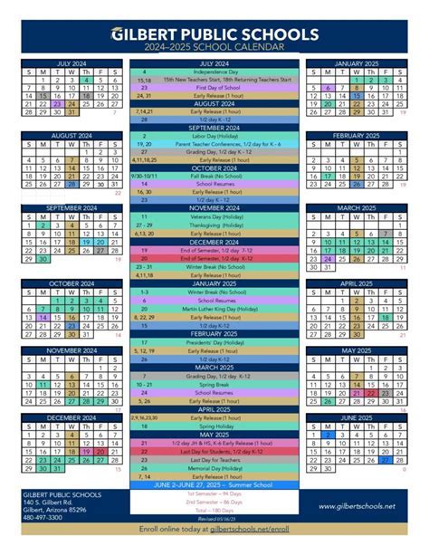 Importance of Gilbert Schools Calendar