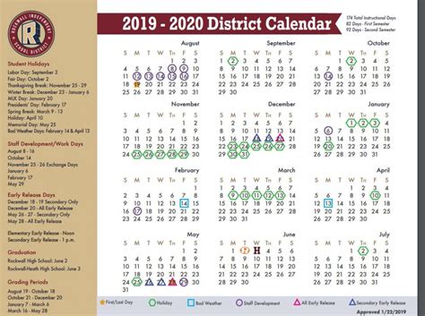 Importance of Rockwall Isd Calendar Dates