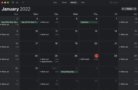 Importing Calendar Grids from iCal Files