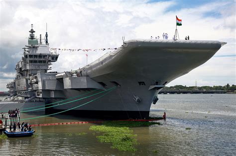 INS Vikramaditya aircraft carrier