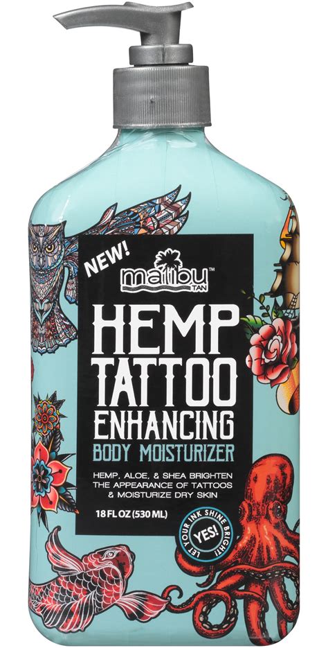 Ingredients and Safety of Malibu Hemp Tattoo Lotion