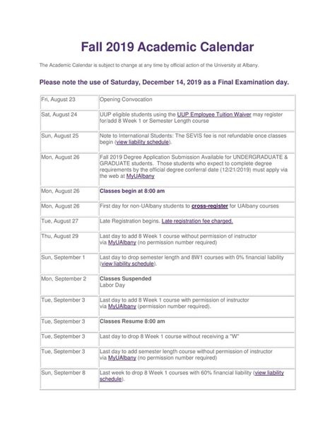 Integrating UAlbany Calendar