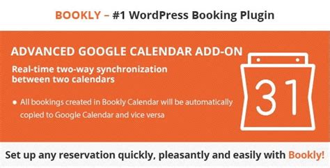 Introduction to Bookly Calendar