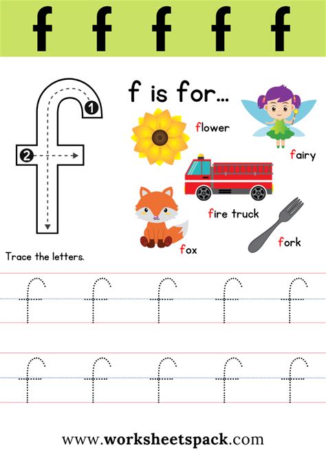 Introduction to Letter F Printables