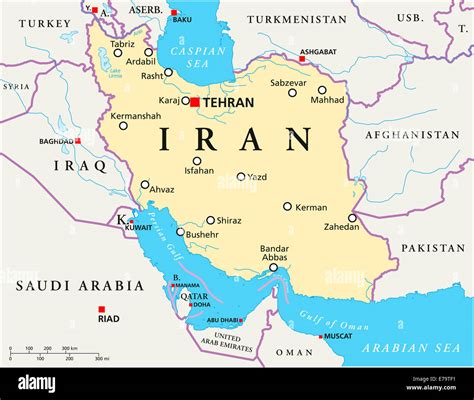 Map of Iran