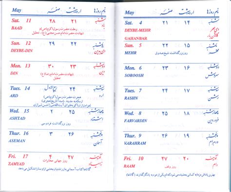 Iranian Calendar System