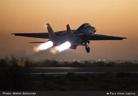 Iranian F-14 taking off