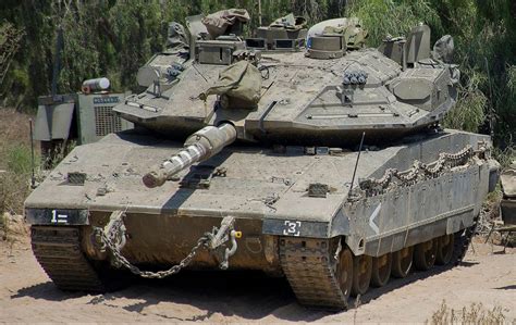 Israeli tanks in action