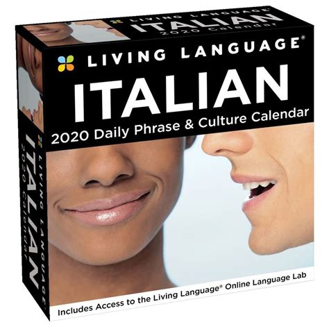 Italian Language Calendar