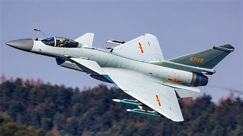 J-10b Fighter Jet taking off