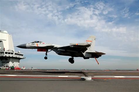 J-15 Fighter Jet Landing