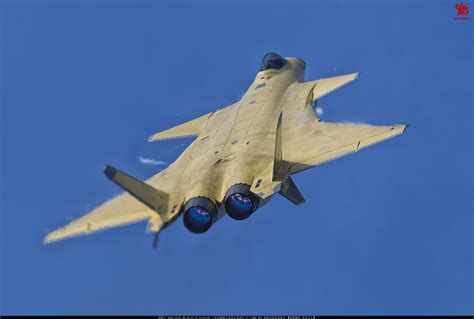 J-20 Mighty Dragon in Flight