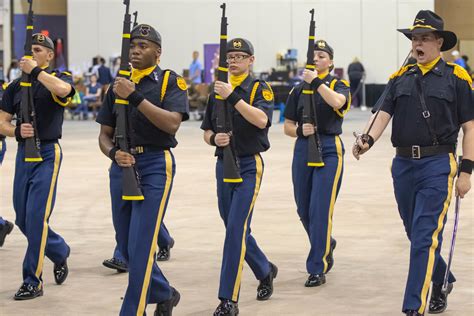 JROTC drill team