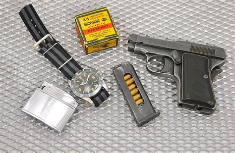 James Bond gun accessories