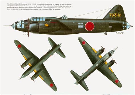 Japanese Bomber Planes in Formation