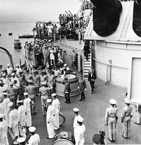 Japanese Surrender on USS Missouri