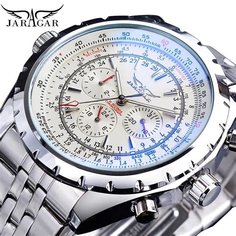 Jaragar Automatic Mechanical Calendar Sport Watches Image 8