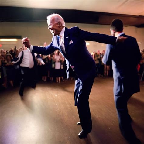 Joe Biden dancing with children