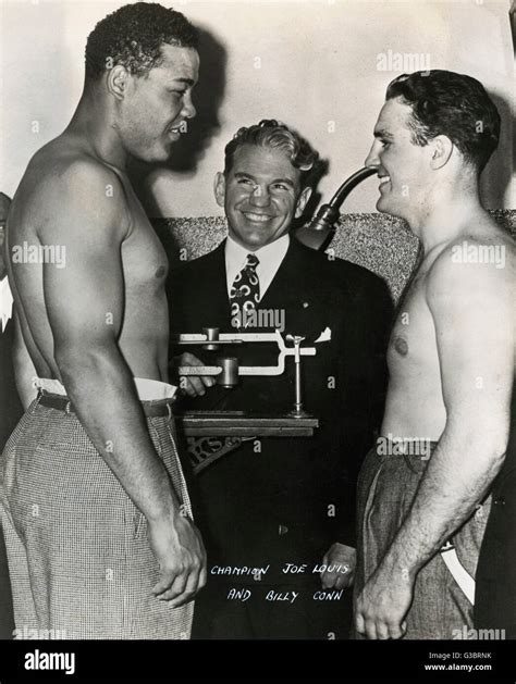 Joe Louis and Billy Conn