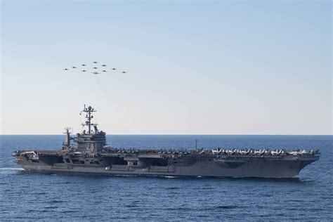 Image of John C Stennis Aircraft Carrier Crew Training