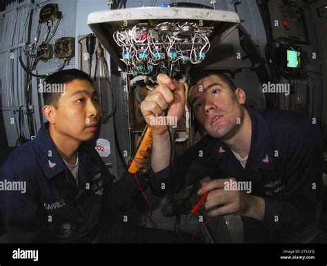 Image of John C Stennis Aircraft Carrier Radar System