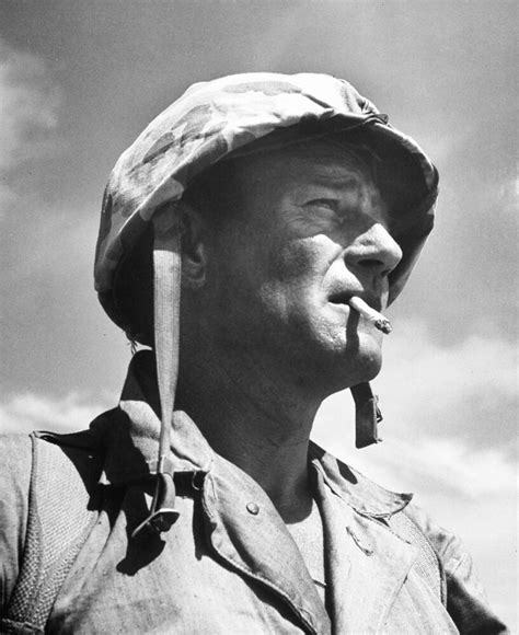 John Wayne in Sands of Iwo Jima