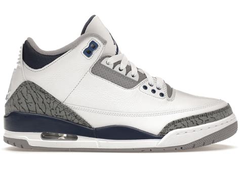 Jordan 3 Midnight Navy Design