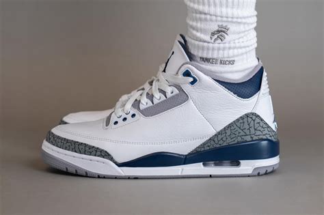 Jordan 3 Navy Blue Fashion