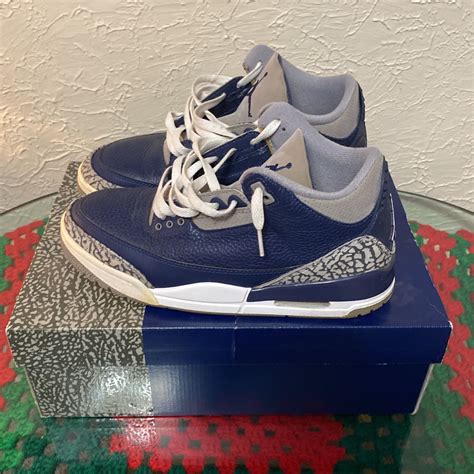 Jordan 3 Navy Blue Sneakerhead