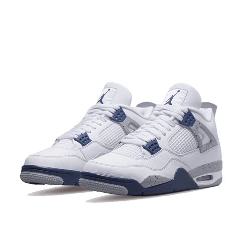 Jordan 4 Navy White Sneaker