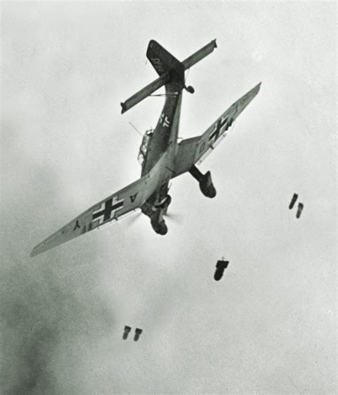 Ju 87 Stuka Dive Bombing Run