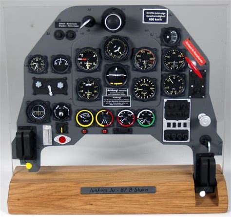 Ju 87 Stuka Flight Control Panel