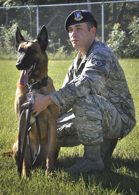 K9 Handler Air Force Deployment