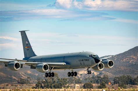 KC-135 Stratotanker in flight