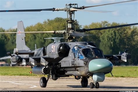 Ka-52 Alligator Attack Helicopter